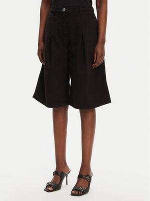 PINKO Bermudy Pascal 105245 A2M8 Czarny Relaxed Fit