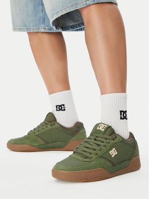 DC Shoes Sneakersy EO-FRACTAL DC02599301 Zielony ciemny