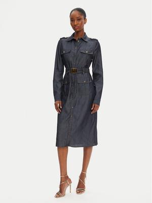 Marciano Guess Sukienka codzienna 5GGK05 7295A Granatowy Regular Fit