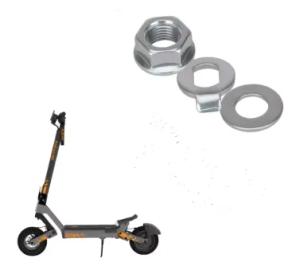 Nakrętka osi silnika M14 + podkładki z blokadą do Kukirin G2Max/G2Master/G4