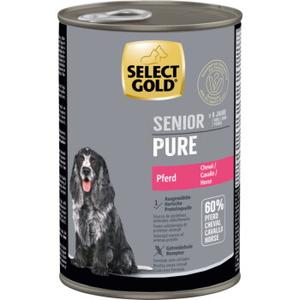 SELECT GOLD karma mokra pies Pure senior koń 6 x 400 g