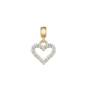 Daniel Wellington DW Charm Heart 13mm Gold