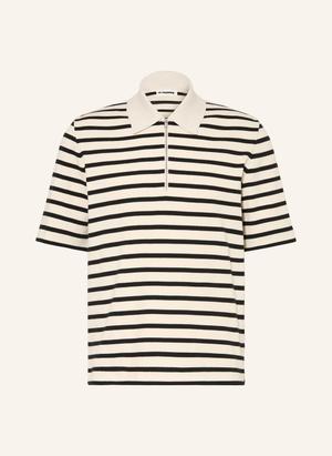 Jil Sander Dzianinowa Koszulka Polo weiss