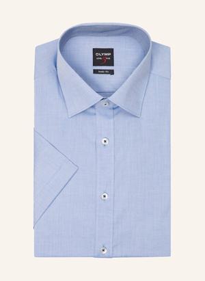 Olymp Koszula Z Krótkim Rękawem Level Five Body Fit blau