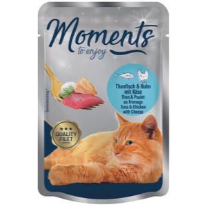 MOMENTS Adult Tuńczyk, kurczak i szynka 48x70 g