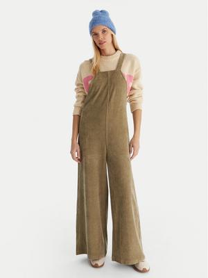 Roxy Ogrodniczki Best Daze ERJKO03009 Zielony Regular Fit