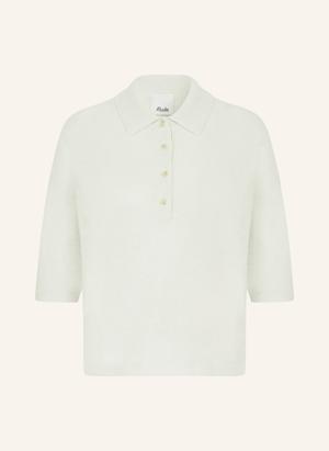 Allude Dzianinowa Koszulka Polo Z Kaszmiru gruen