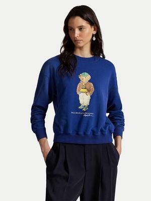 Polo Ralph Lauren Bluza 211971736001 Niebieski Relaxed Fit