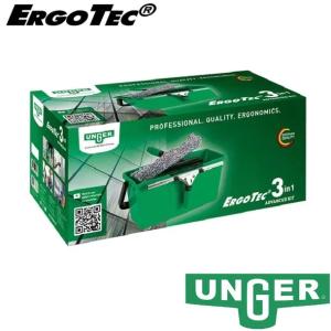 Zestaw 3 w 1 ściągaczka, myjka 35cm i wiadro 12l UNGER ErgoTec AK013
