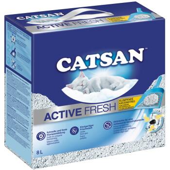 CATSAN Active Fresh żwirek zbrylający się 2x8 l