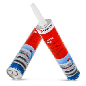 Klej Montażowy Do Wklejania SZYB SAMOCHODOWYCH Wurth CZARNY Wkład 310ml
