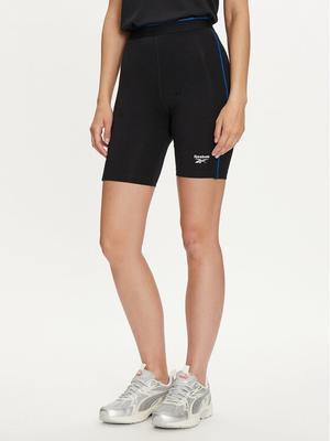 Reebok Szorty sportowe Rie Bike Short 100037097 Czarny Slim Fit