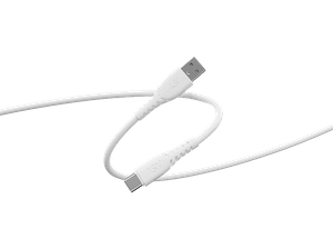 Kabel ISY IUC-1101 USB-A do USB-C 60cm Biały