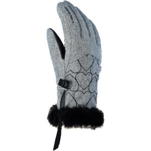 Rękawice narciarskie dziecięce VIKING Meris Ski Kids szare (5)