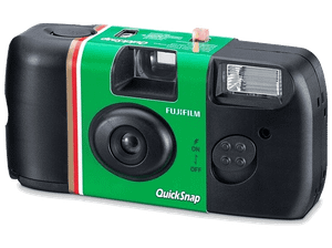 Aparat jednorazowy FUJIFILM QuickSnap Czarny
