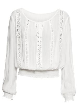 Bluza nakładana przez głowę z miękkiej wiskozy