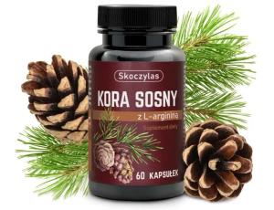 Skoczylas Kora sosny z l-argininą 60 kapsułek