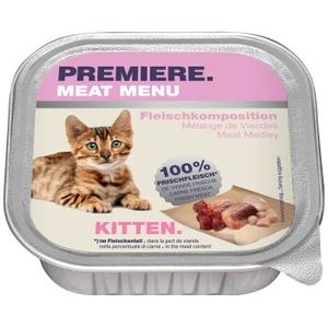 PREMIERE PREMIERg Meat Menu Kitten Kompozycja mięsna 64x100 g