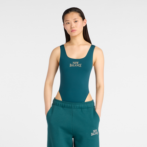 Body damskie New Balance WS61T61OAAV – zielone