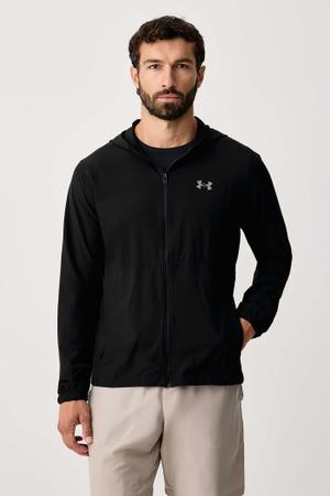 Under Armour UA Velociti Hooded Jacket lekka męska kurtka biegowa z kapturem czarna (XL)