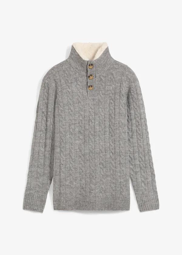Sweter ze stójką