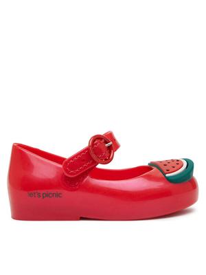 Melissa Baleriny Mini Melissa Sweet Love Picnic Bb 36009 Czerwony