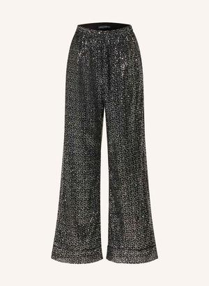 Dolce & Gabbana Spodnie Marlena Z Cekinami schwarz