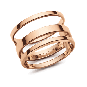 Daniel Wellington DW Elan Triad Ring 48 Rose Gold