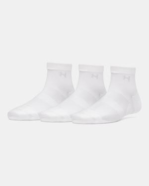 UNDER ARMOUR damskie skarpety za kostkę sportowe Women&amp;#039;s Vanish 3 szt białe (M)