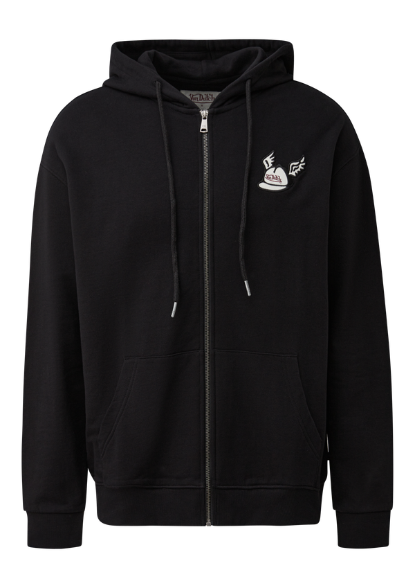 Bluza dresowa z haftem i naszywką | QS x Von Dutch