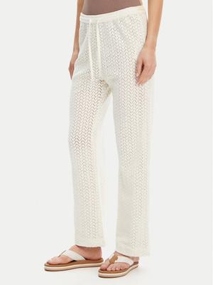 Roxy Spodnie materiałowe ERJX603437 Écru Regular Fit