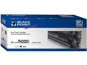 Toner BLACK POINT LBPPBTN2005 Czarny Zamiennik Brother TN-2005