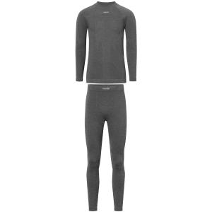 Bielizna męska zestaw VIKING Tende Man Set PrimaLoft Cashmere szara (XL)
