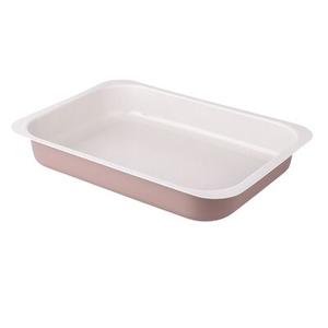 Forma do pieczenia tłoczona 36 x 26 cm non-stick caffe creme
