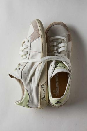 SKIN Sneakers "Born in '93" ze skóry nappa