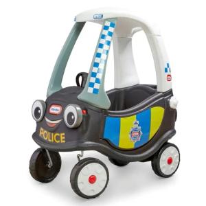 Jeździk Little Tikes Cozy Coupe POLICJA 170539 Pchacz Czarno-Biało-Szary