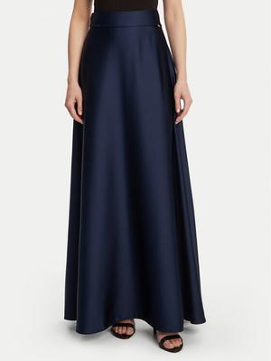 Rinascimento Spódnica maxi CFC0122686003 Granatowy Regular Fit