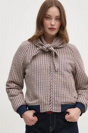 Pepe Jeans kurtka z domieszką wełny BRIDGET