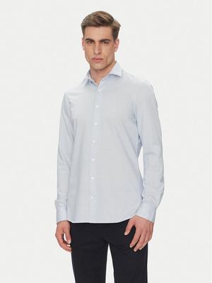 Michael Kors Koszula MK0DS01555 Błękitny Slim Fit