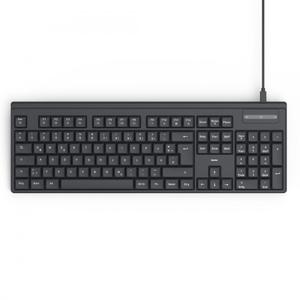 Hama Klawiatura CK-100 przewodowa Czarna