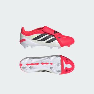 Dziecięce buty piłkarskie PREDATOR LEAGUE z wywijanym językiem, przeznaczone na naturalną nawierzchnię