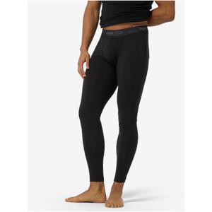 SUPER.NATURAL TUNDRA175 Tight legginsy męskie termoaktywne merino czarne (XL)