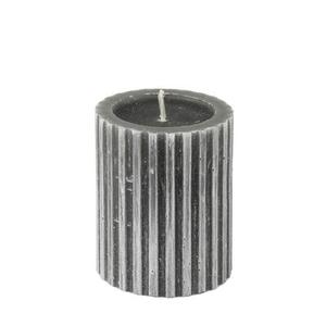 Świeca Modern walec grafit S 10 x 8 cm