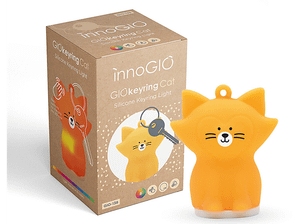 Silikonowy świecący breloczek INNOGIO kotek GIO keyrings Cat GIO-151