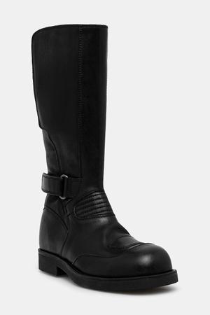 MM6 Maison Margiela kozaki skórzane