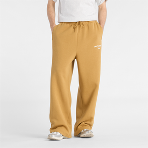 Spodnie męskie New Balance MB61M77EABG – pomarańczowe