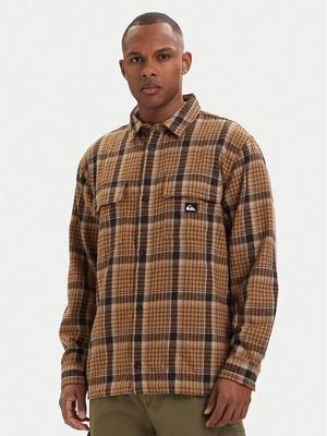 Quiksilver Koszula Yankee EQYWT04648 Brązowy Comfort Fit