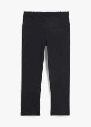 Modelujące legginsy sportowe z kieszonką, dł. 3/4