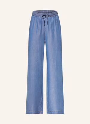 Lilienfels Spodnie Typu Marlene W Stylu Jeansowym blau