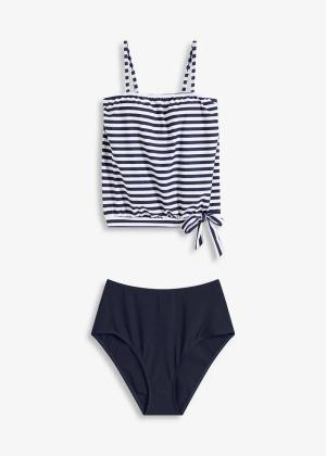 Tankini oversize z odpinanymi ramiączkami (komplet 2-cz.)
